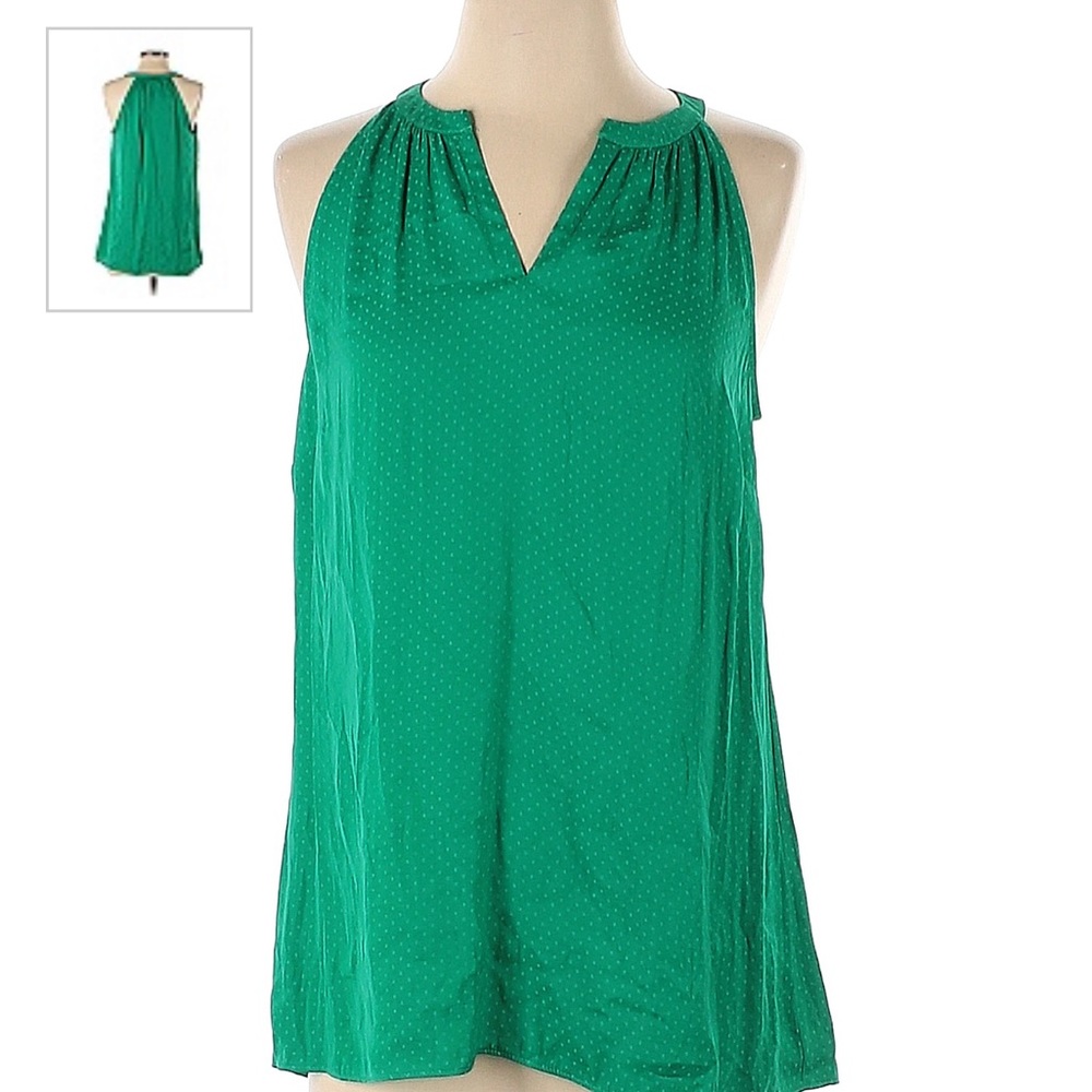 Cabi sleeveless blouse (satin finish)